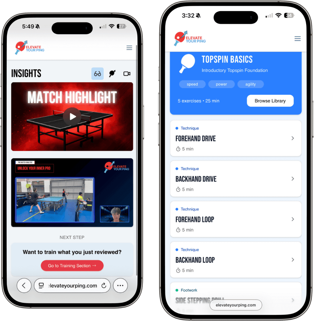 Coach feedback and highlight video on mobile